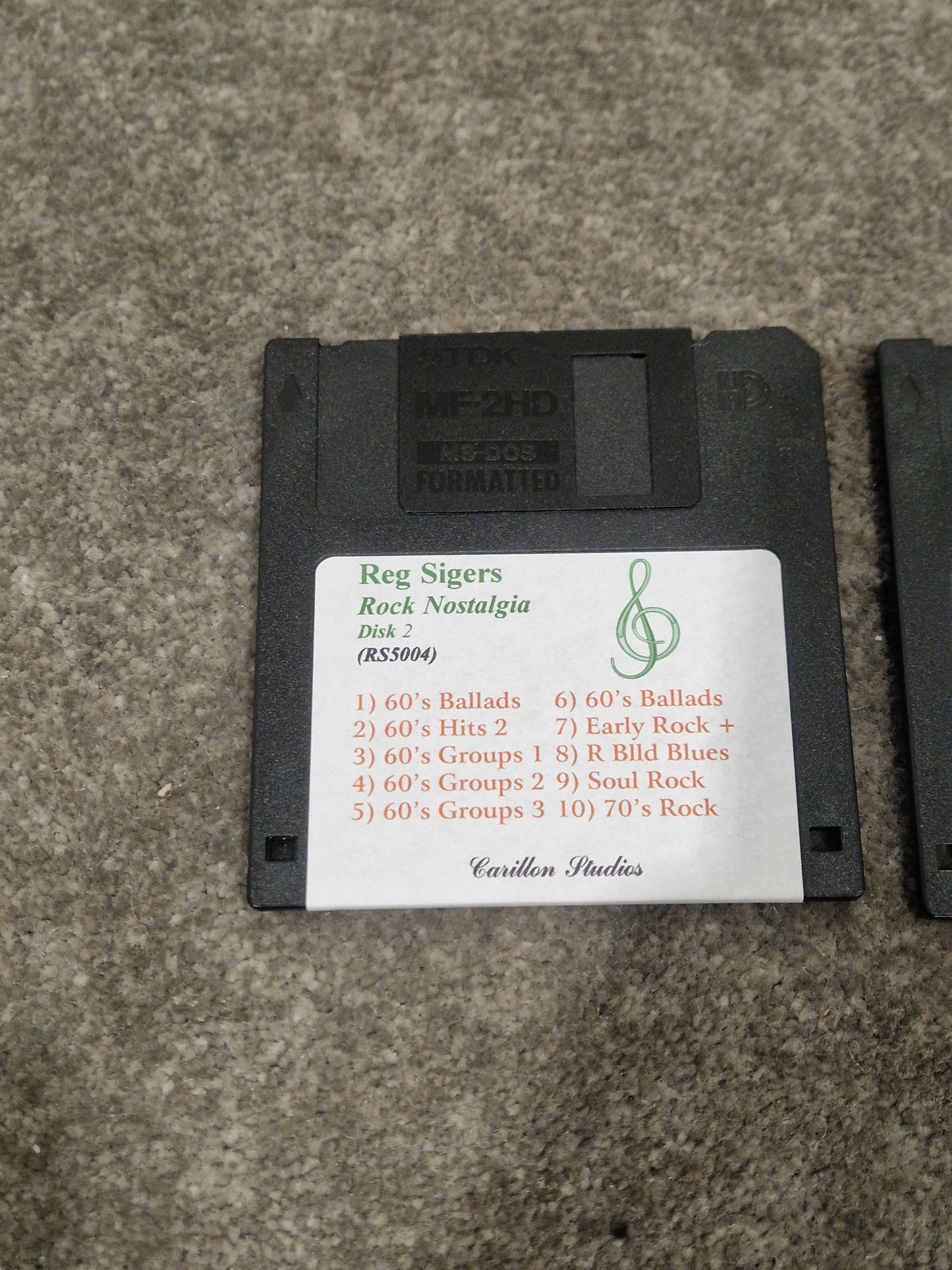 Technics Rock Nostalgia For Kn5000-7000 Sound Module - Vintage Sound Expansion - Excellent