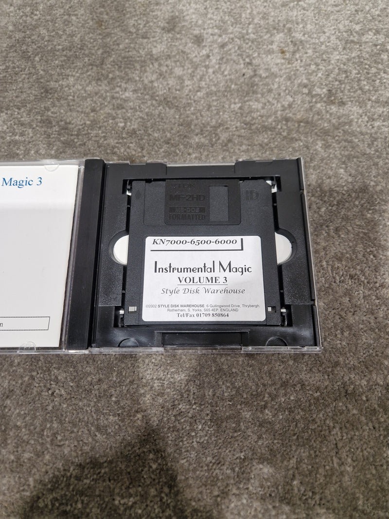 Technics Instrumental Magic Vol 3 For Kn6000-7000 Sound Module - Comprehensive Sound Library - Excellent - image 3