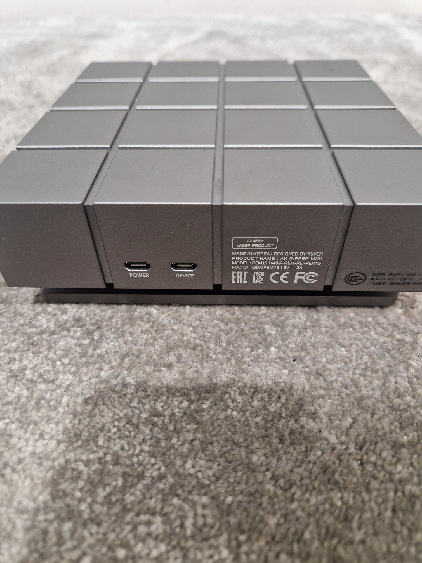 Astell & Kern AK Ripper MKII - High-Resolution CD Ripper - Excellent w/ Original Box & Power Supply