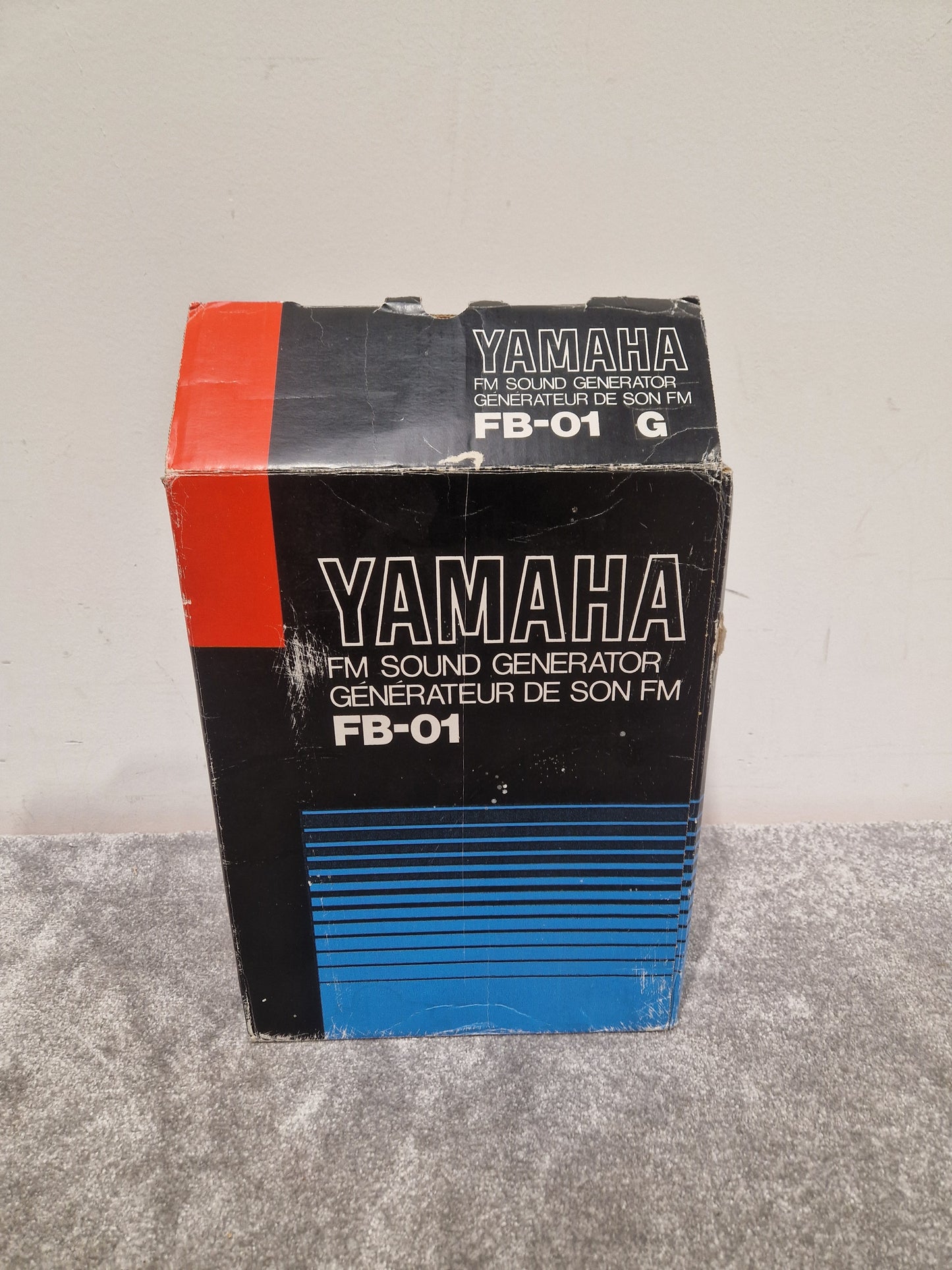Yamaha FB-01 - FM Tone Generator Module - Very Good w/ Power Supply & Pedal