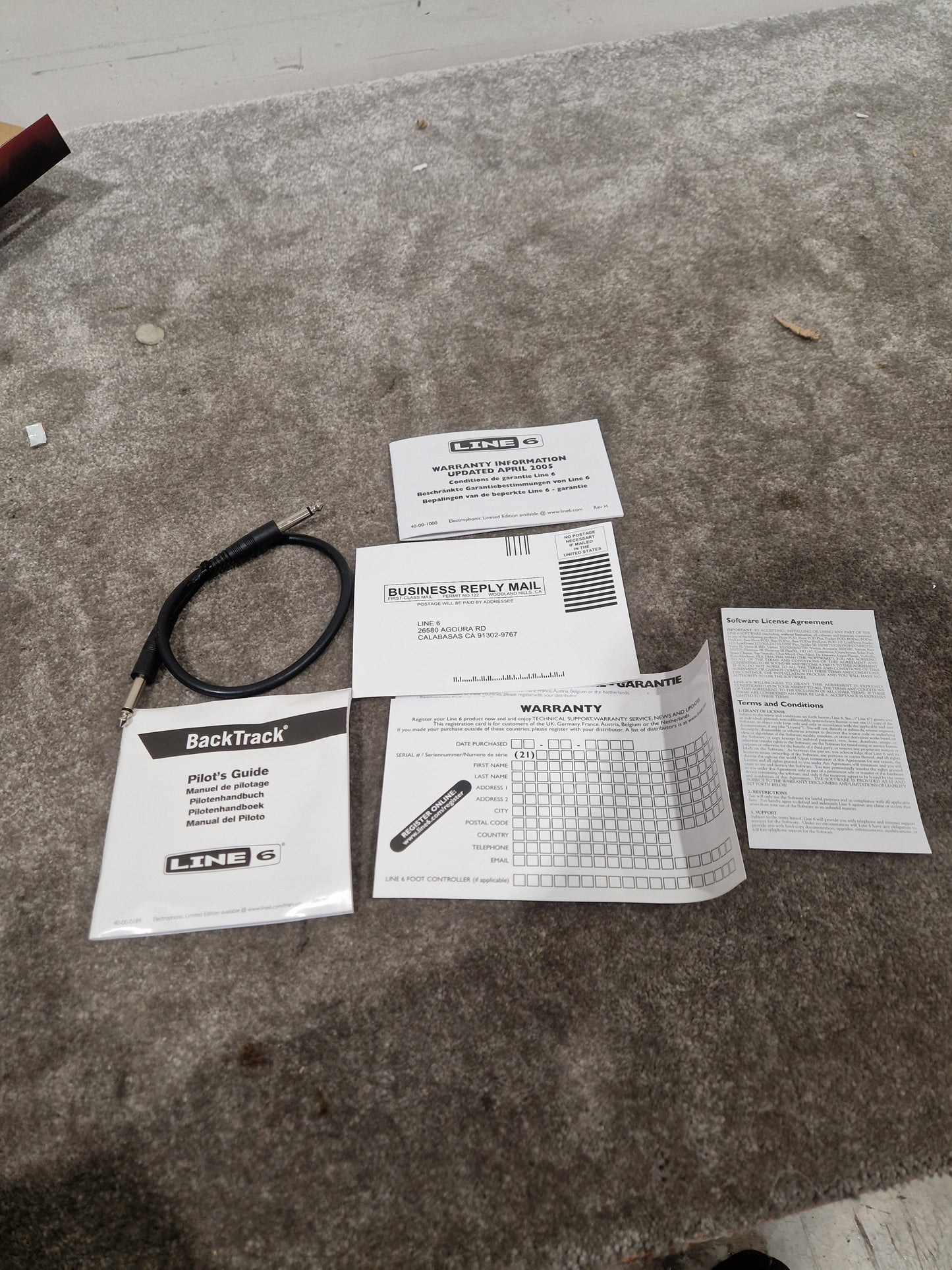 Line 6 Backtrack - Portable Audio Recorder - Excellent w/ Original Box