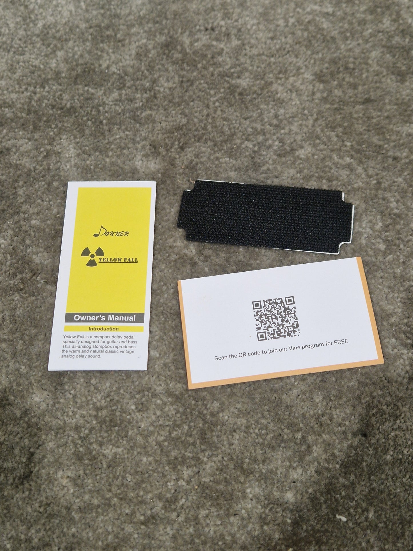 Donner Yellow Fall - Analog Delay Pedal - Excellent w/ Original Box