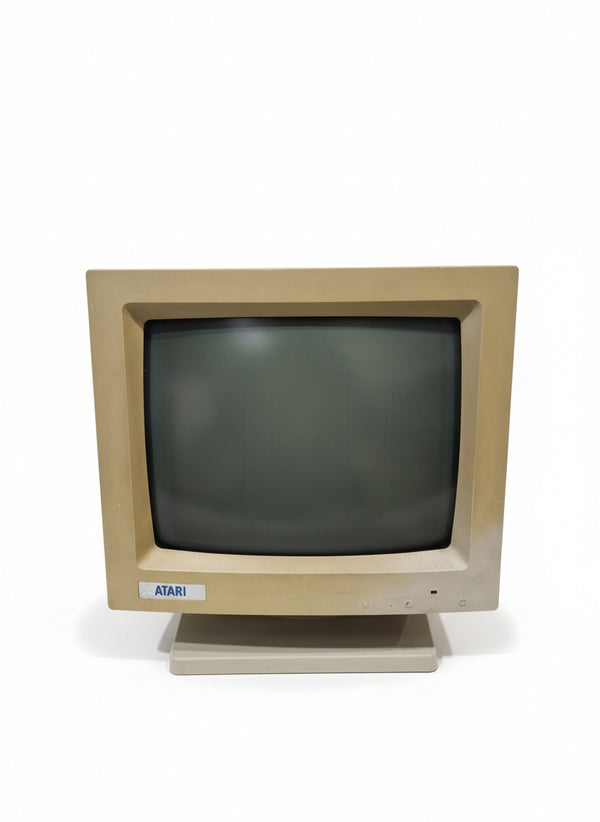 Atari SM125 - High-Resolution Monochrome Monitor - Very Good w/ Power Supply