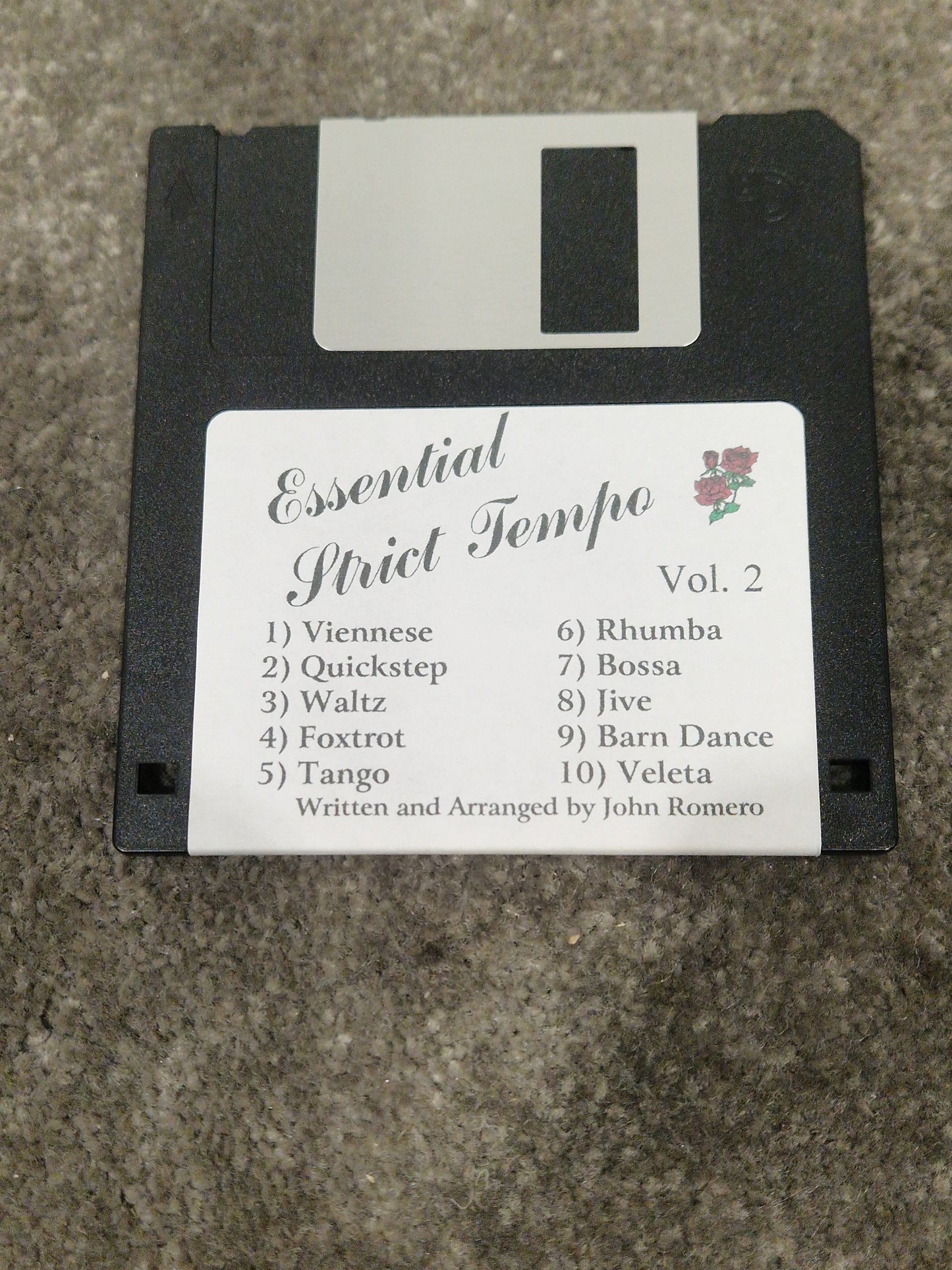 Technics Strict Tempo Vol 2 For Technics Kn1400-7000 - Performance Accompaniment - Excellent