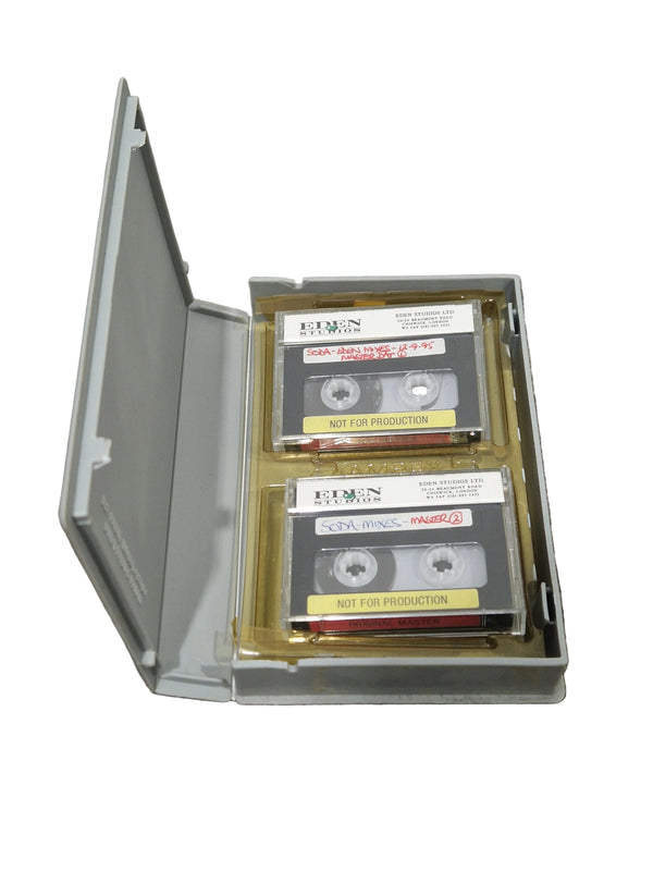 Soda – Britpop Band Collectible Eden Studio Mix Masters – Very Good w/ Handwritten Labels & Session Dates