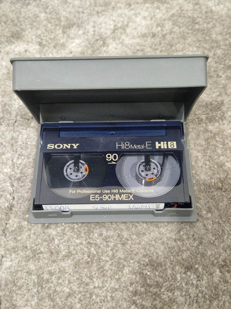 Soda - Britpop Band Collectible Sony Hi8 PCM Tape - Very Good w/ Vocal Backup Label - image 7