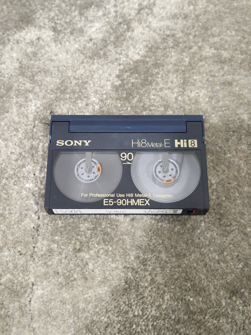 Soda - Britpop Band Collectible Sony Hi8 PCM Tape - Very Good w/ Vocal Backup Label - image 2