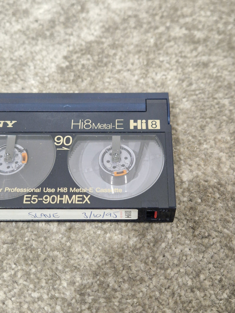 Soda - Britpop Band Collectible Sony Hi8 PCM Tape - Very Good w/ Vocal Backup Label - image 8