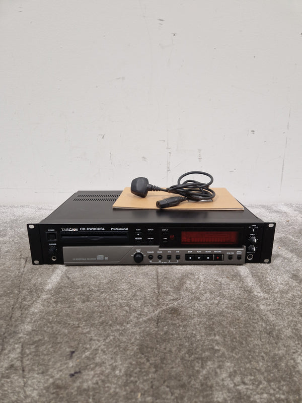 Tascam CDRW900SL - Professional CD Recorder - Excellent w/ Power Supply
