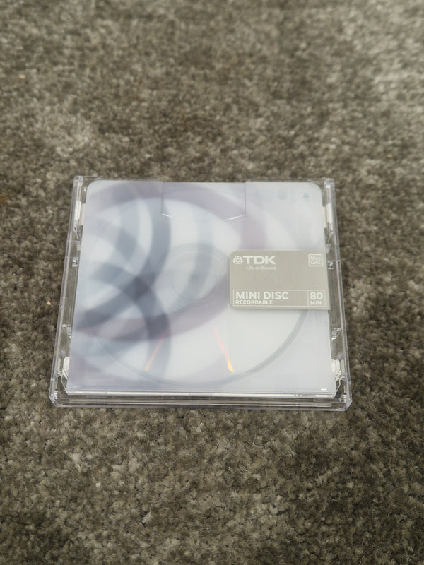 TDK Md-Recordable MINI-DISC - High Fidelity Recording - Excellent