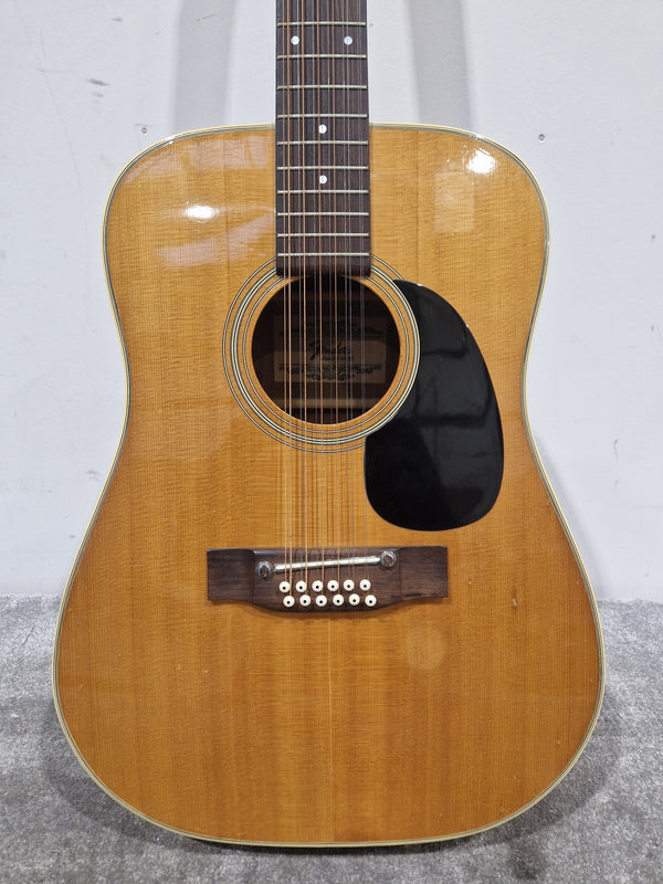 Fender F-55-12 - 12-String Acoustic Guitar - Very Good w/ Hard Case