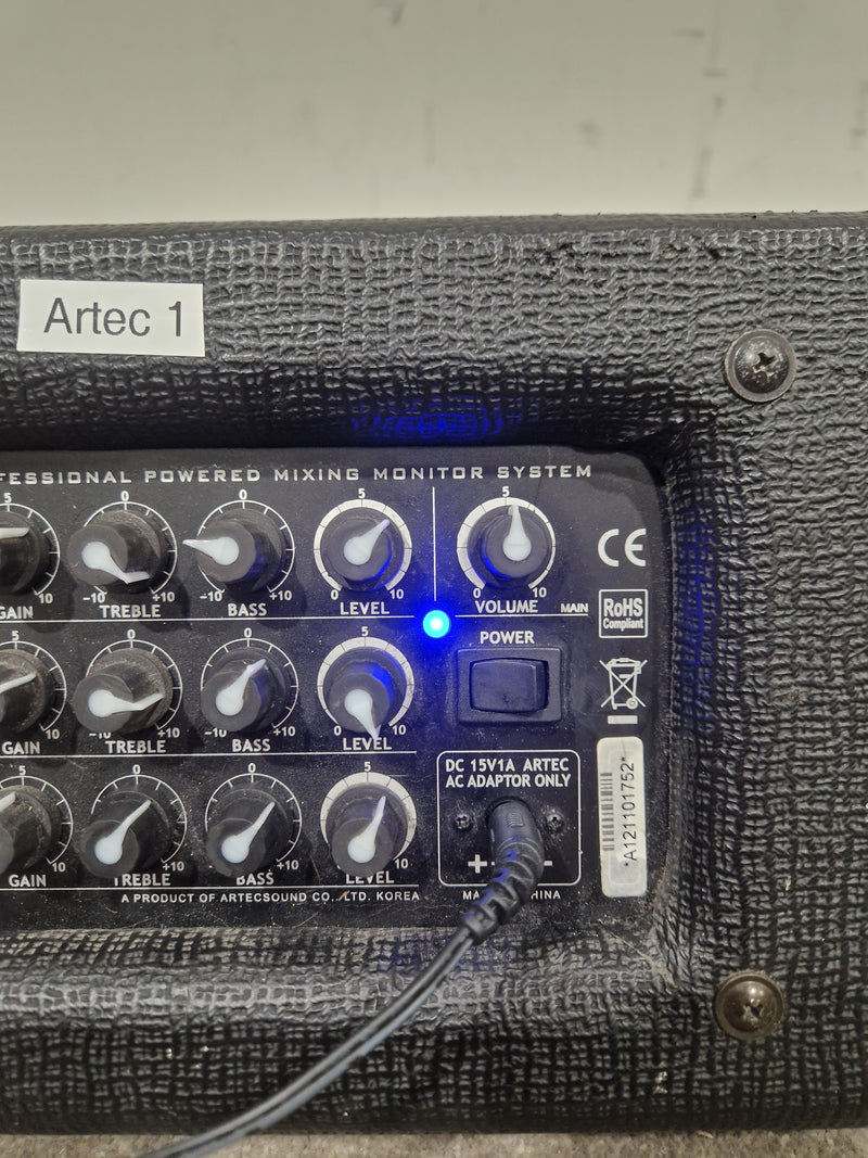 Artec PMD3-8 Instrument Amplifier - Compact Portable Design - Very Good w/ Power Supply - image 11