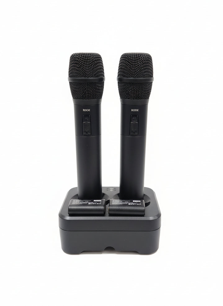 Rode Link TX-M2 Microphone Pair - Wireless Digital System - Excellent w/ Battery Packs & Recharge Hub - image 1