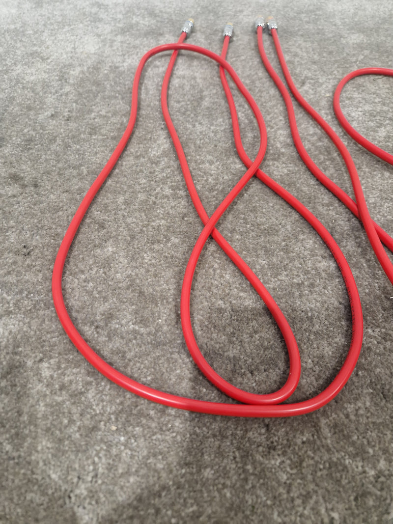2x RCA Phono Cables - High Qaulity Red - Excellent - image 12