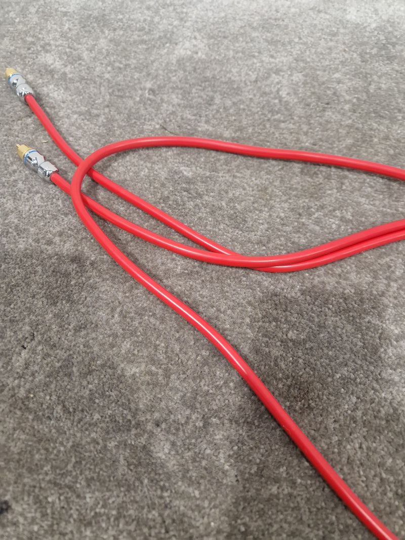 2x RCA Phono Cables - High Qaulity Red - Excellent - image 10