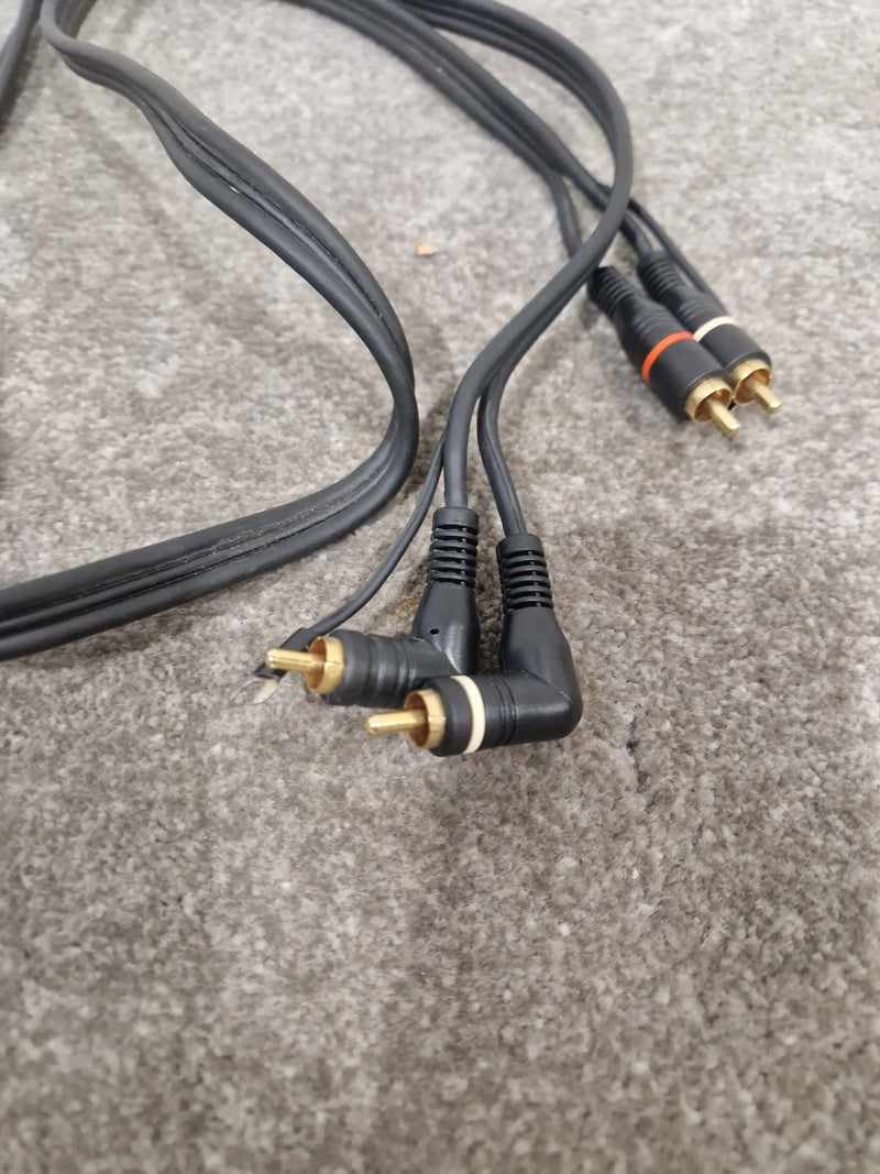 4FT L/R RCA Phono Cable - High-Fidelity Audio Transfer - Excellent - image 2