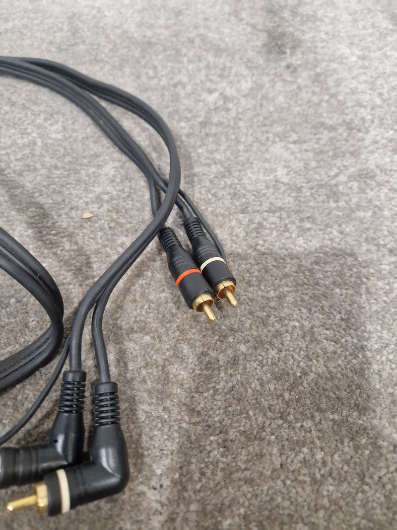 4FT L/R RCA Phono Cable - High-Fidelity Audio Transfer - Excellent - image 3