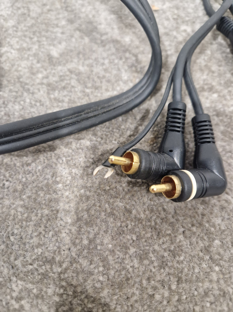 4FT L/R RCA Phono Cable - High-Fidelity Audio Transfer - Excellent - image 4
