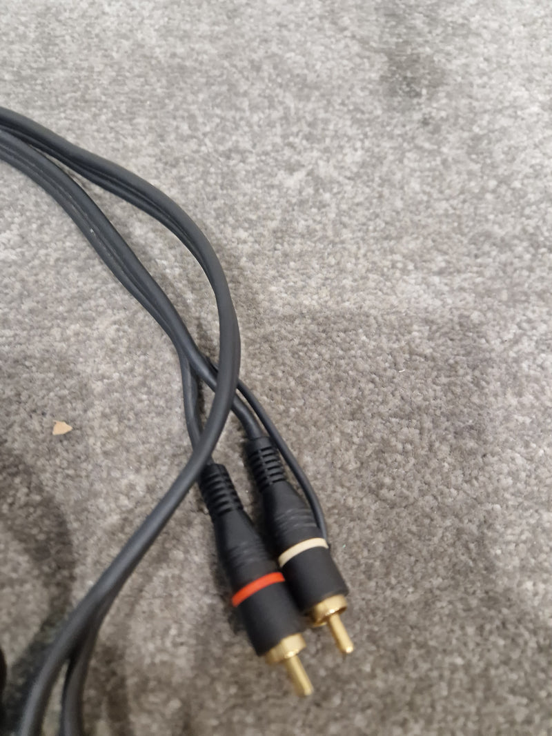 4FT L/R RCA Phono Cable - High-Fidelity Audio Transfer - Excellent - image 8