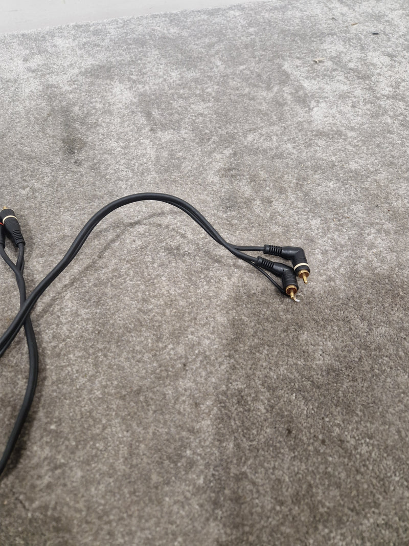 4FT L/R RCA Phono Cable - High-Fidelity Audio Transfer - Excellent - image 13