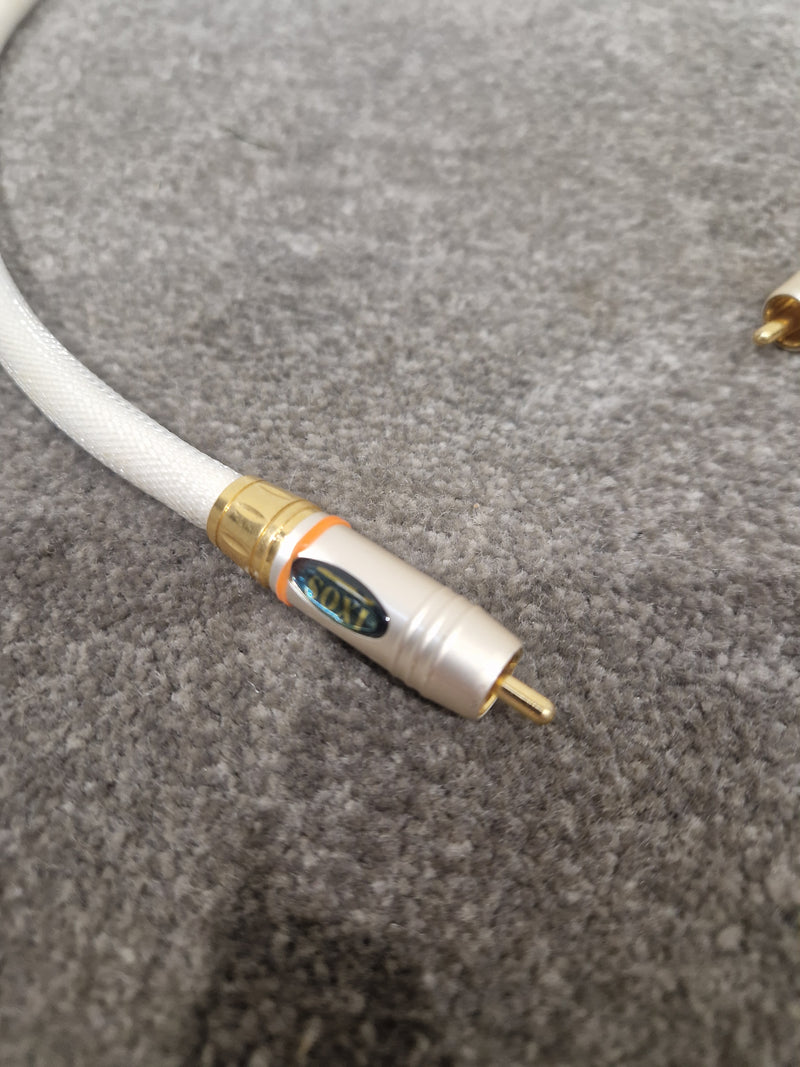 3FT One Head Phono Cable - High Fidelity Audio - Excellent - image 3