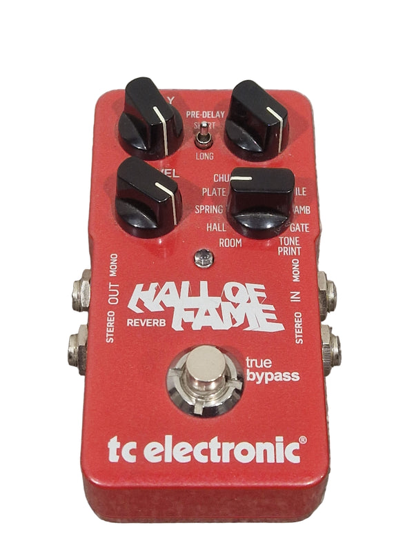 TC Electronics Hall OF Fame Reverb Pedal - Studio-Quality Reverb - Excellent