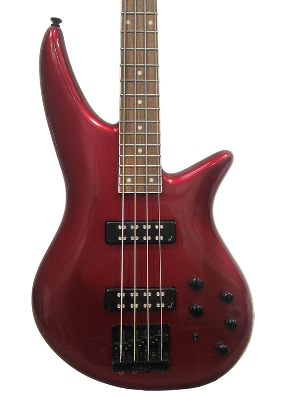 Jackson X Series Spectre Bass SBX IV IN Metallic Red - Metallic Finish - Excellent w/ Soft Case