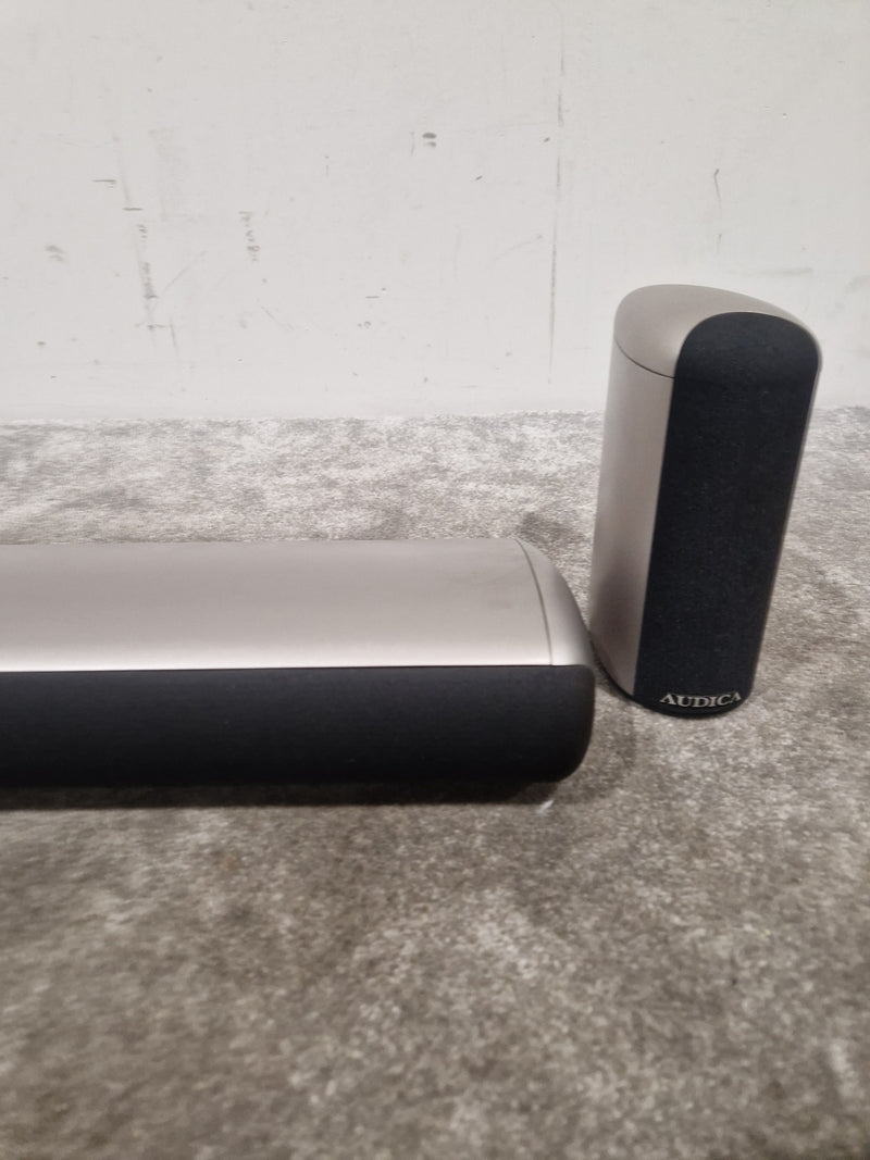 Audica CS Series Centre Speaker And CS-S1 Satellite Speakers - High-Definition Audio - Excellent w/ Original Box - image 2