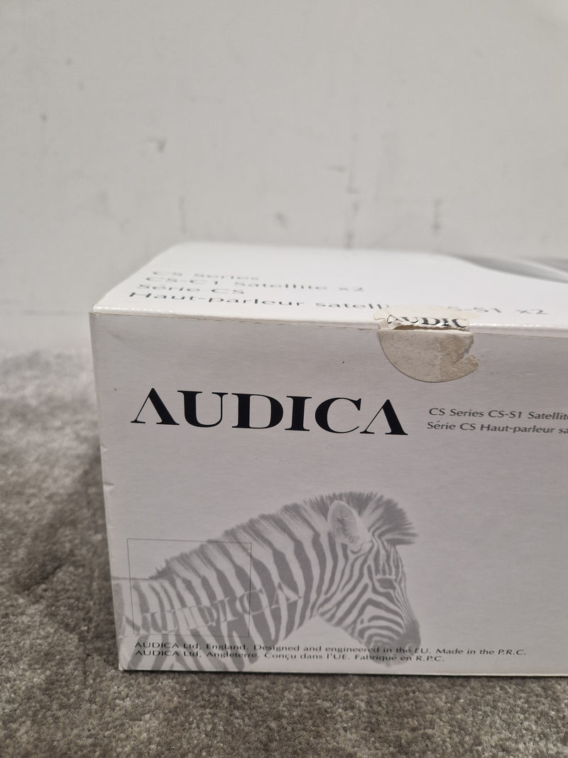 Audica CS Series Centre Speaker And CS-S1 Satellite Speakers - High-Definition Audio - Excellent w/ Original Box - image 12
