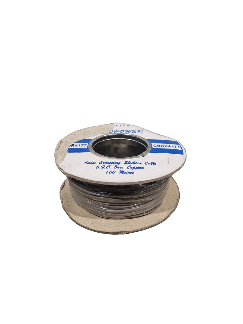 100M PROPOWER Audio Connecting Shielded Cable - O.F.C. Bare Copper - Excellent - image 2