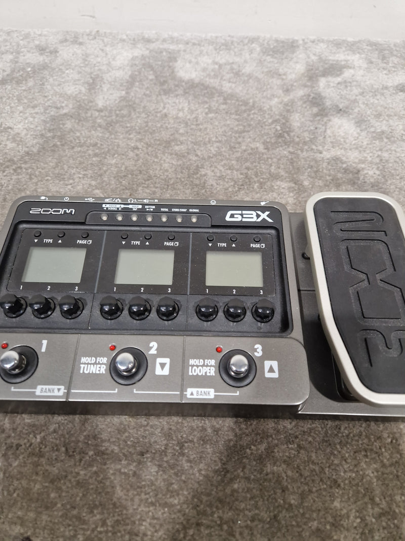 Zoom G3X - Multi-Effects Guitar Pedal - Built-In Expression Pedal - Excellent w/ Original Box & Power Supply - image 5