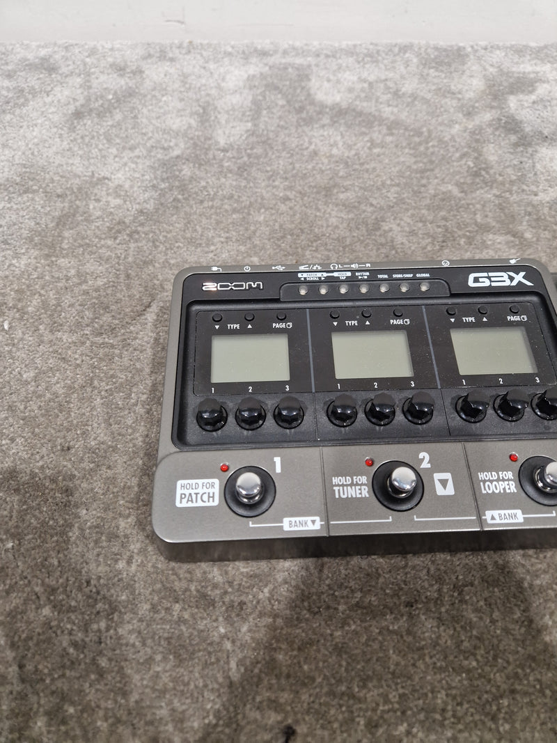 Zoom G3X - Multi-Effects Guitar Pedal - Built-In Expression Pedal - Excellent w/ Original Box & Power Supply - image 6