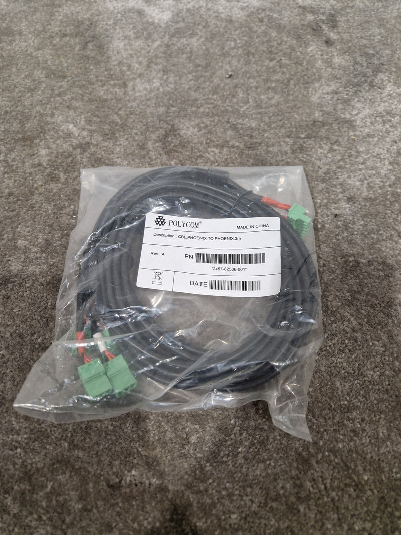 Polycom CBL Phoenix TO Phoenix Cable 3M - High-Quality Audio Connection - Excellent w/ Original Packaging - image 3