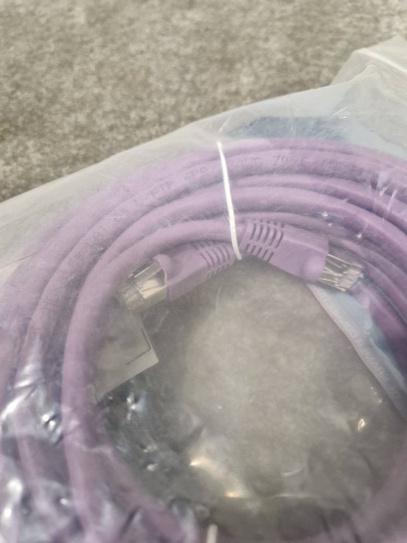 Kramer 35FT Purple Ethernet Cable - High-Speed Network - Excellent w/ Original Packaging - image 8