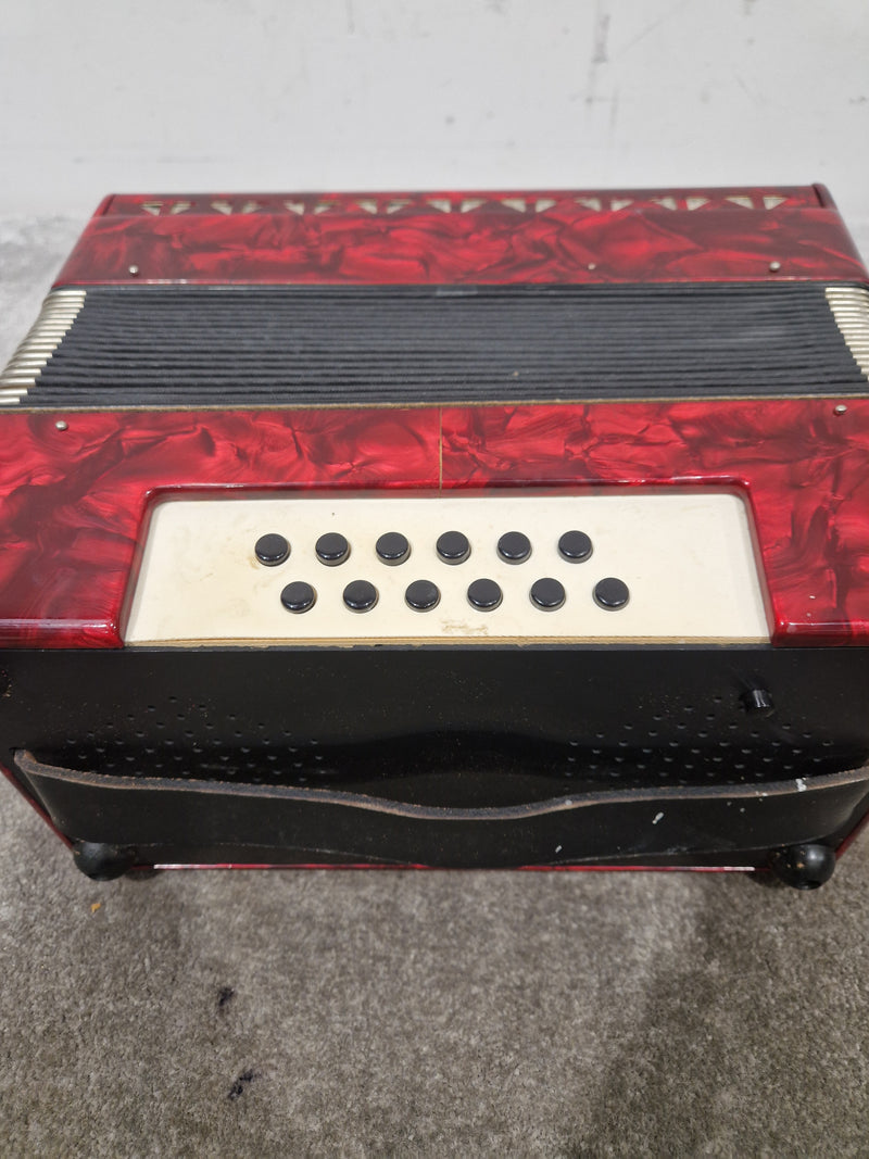 Hohner Bravo II-48 Bass - Compact Accordion Design - Excellent w/ Hard Case - image 10