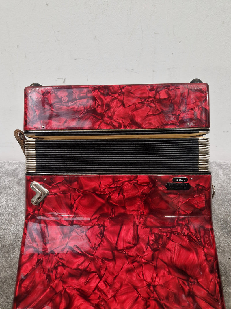 Hohner Bravo II-48 Bass - Compact Accordion Design - Excellent w/ Hard Case - image 13