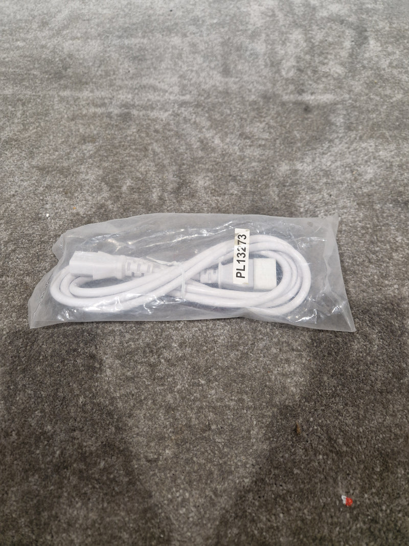 Unbranded White 3FT Kettle Lead Converter Cable - Durable Construction - Excellent - image 8