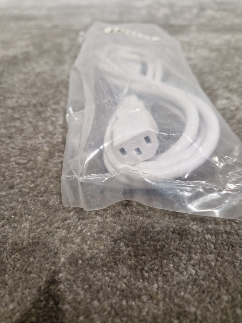 Unbranded White 3FT Kettle Lead Converter Cable - Durable Construction - Excellent - image 9