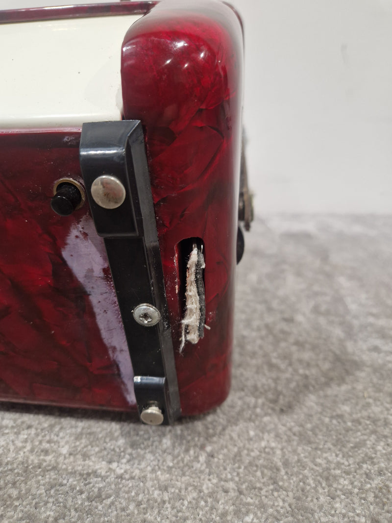 CHANSON 26 KEY-48 BASS - Compact Accordion - Good w/ Hard Case - image 4