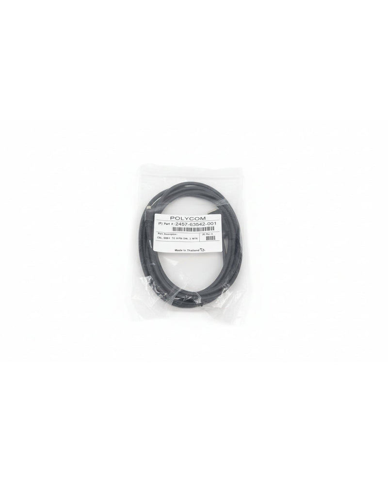 Polycom DB9-F TO 8-PIN DIN-3 MTR - Communication Cable - Excellent - image 1