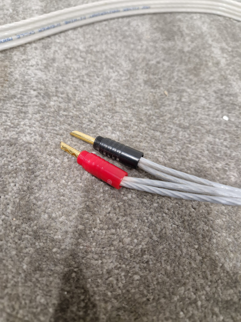 20FT QED-2 TO-4 Banana Jack Cable - Audiophile-Grade Connection - Excellent - image 3