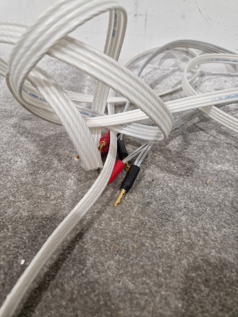 20FT QED-2 TO-4 Banana Jack Cable - Audiophile-Grade Connection - Excellent - image 7