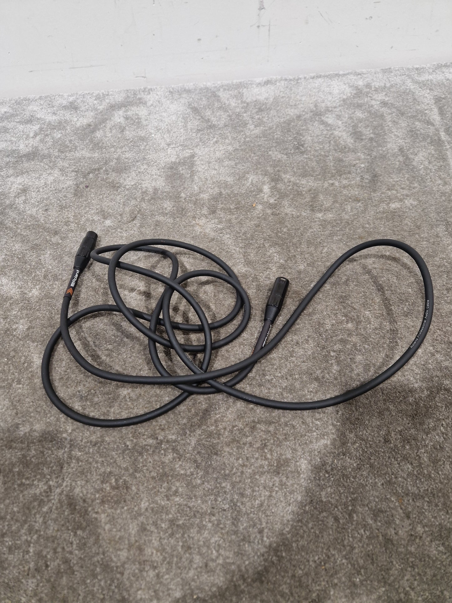Roland 5FT Black Microphone Cable - Durable Design - Excellent