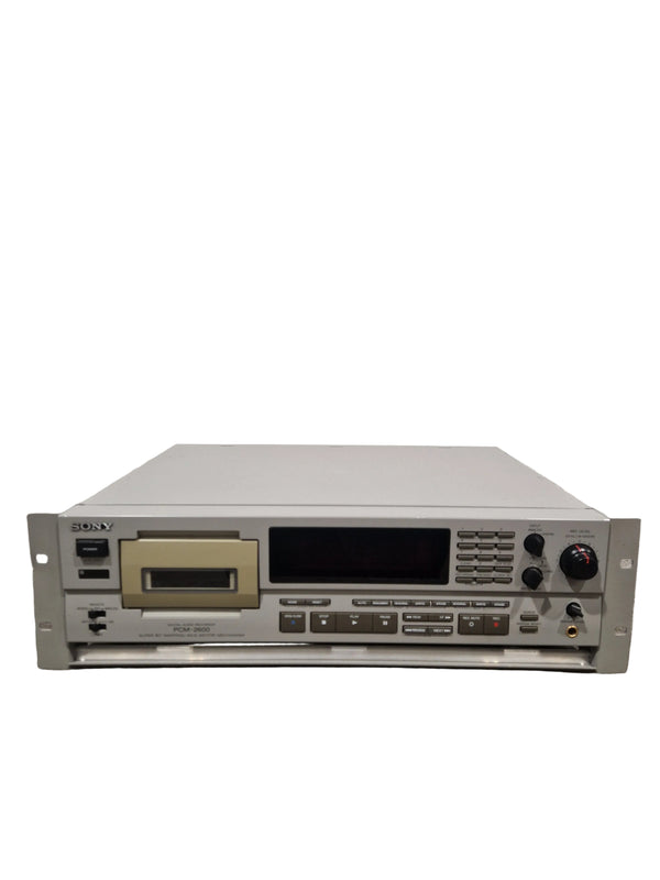 Sony PCM-2600 DAT Player - Sound Output Issue - Spares or Repair w/ Power Supply