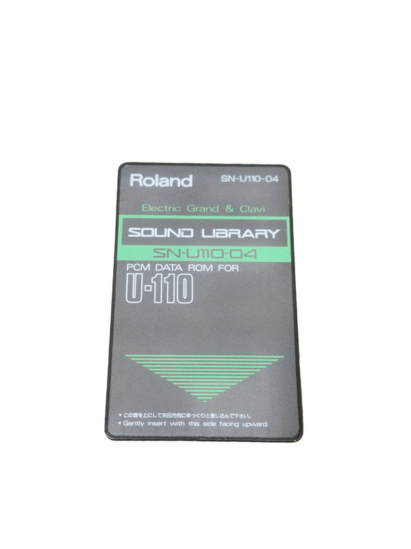 Roland SN-U110-04 Sound Library For Roland U-110 Sound Module - Vintage Collection - Excellent w/ Original Box
