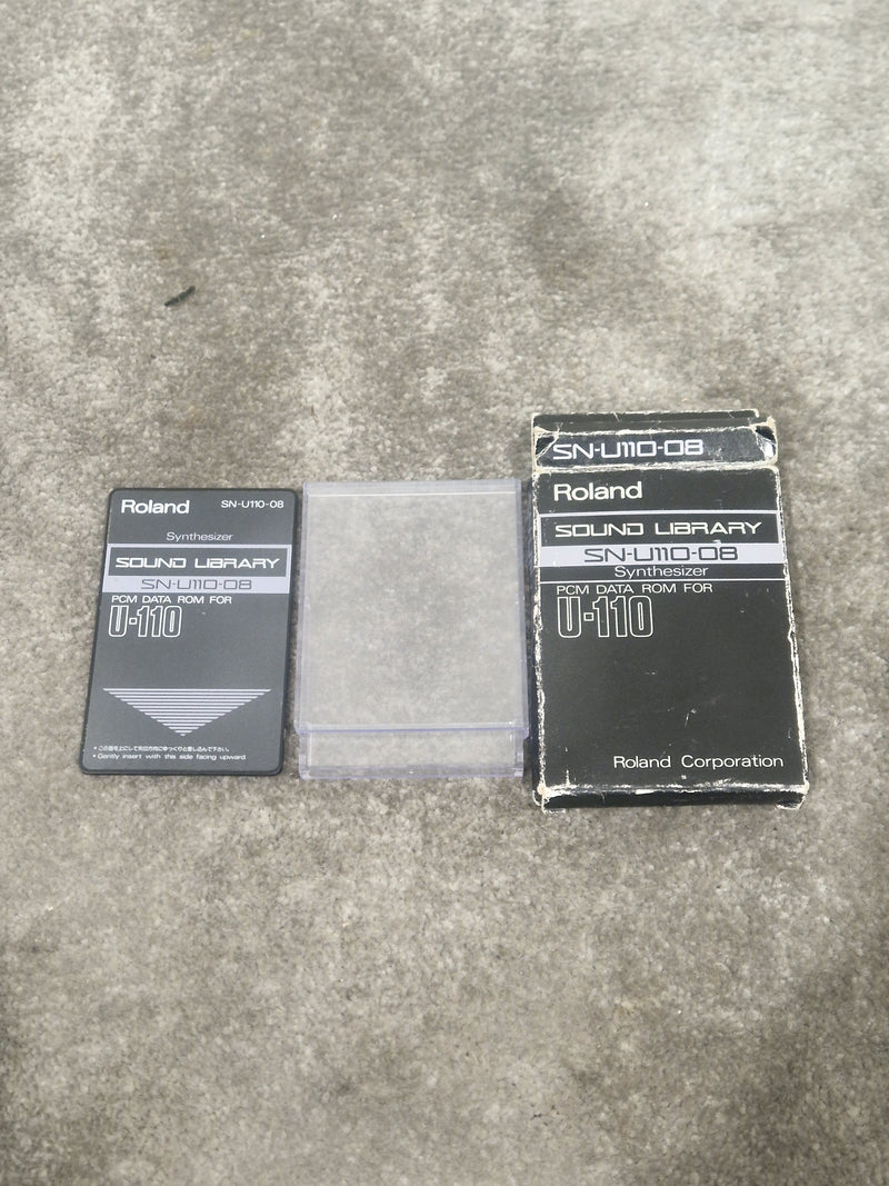 Roland SN-U110-09 Sound Library For Roland U-110 Sound Library - Rare Collection - Excellent - image 12