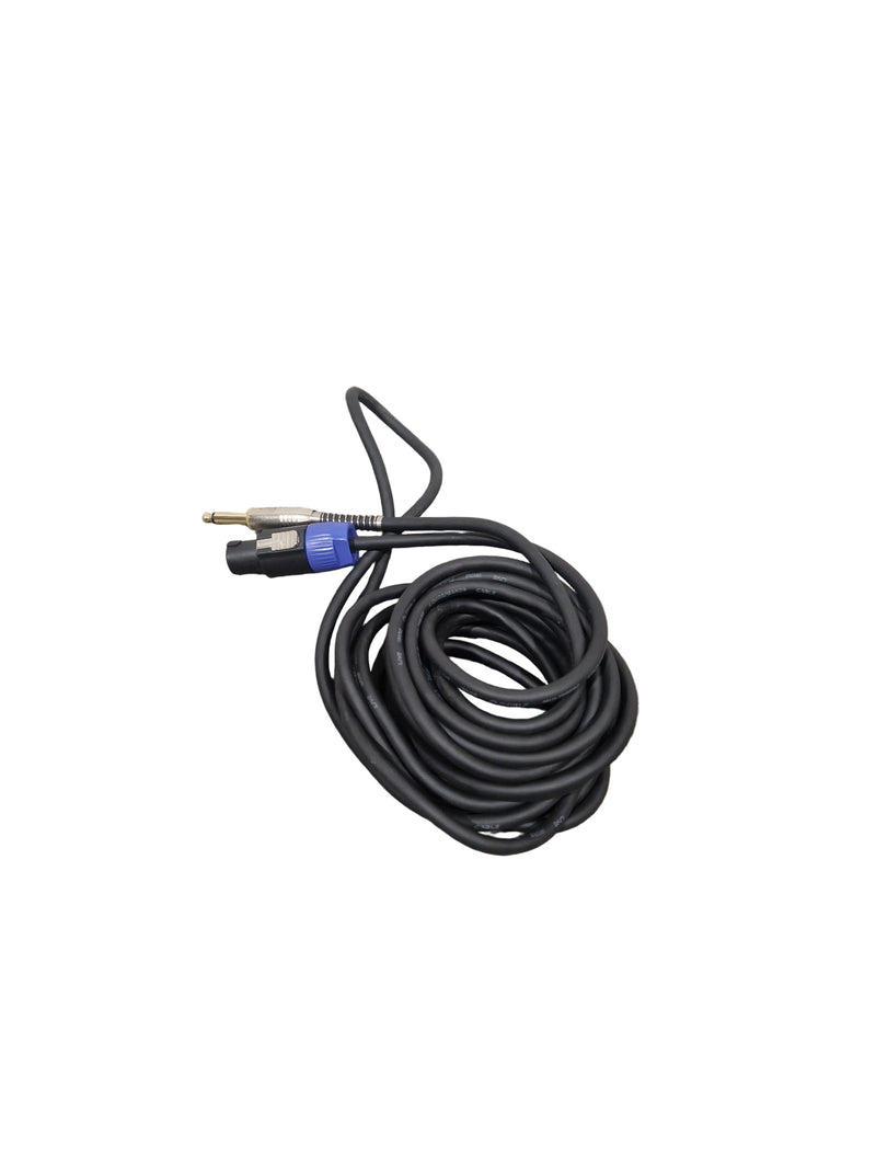 18FT Black Speakon TO Jack Cable Audio Cable - Durable Construction - Excellent - image 1