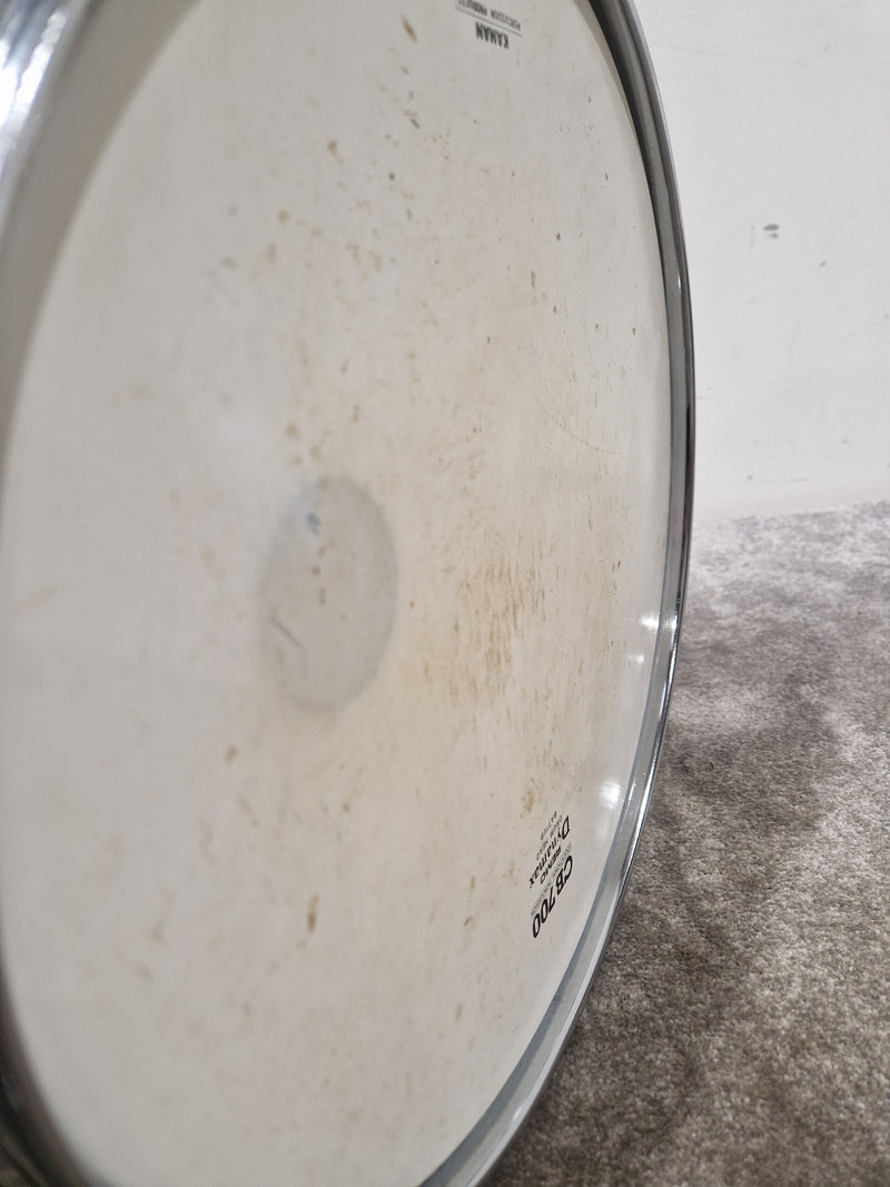 CB700 - Educational Snare Drum - Chrome - Good w/ Hard Case & Drum sticks & Drum stand - image 2