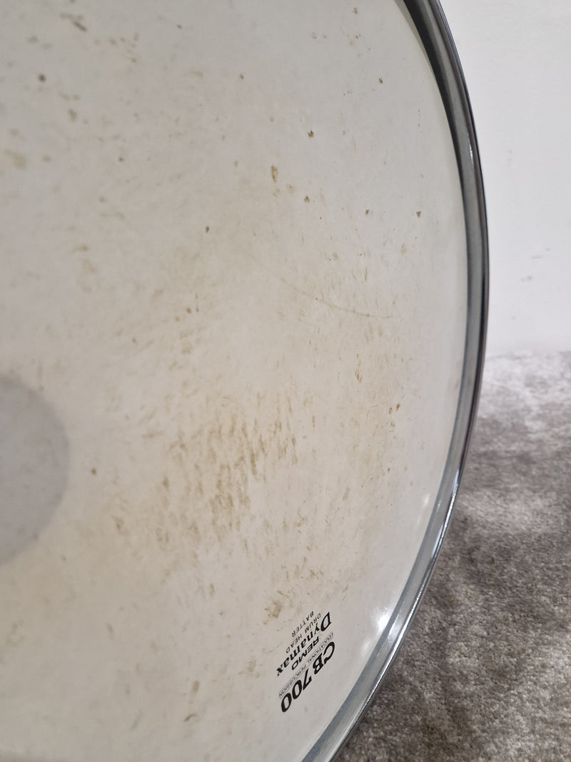 CB700 - Educational Snare Drum - Chrome - Good w/ Hard Case & Drum sticks & Drum stand - image 4