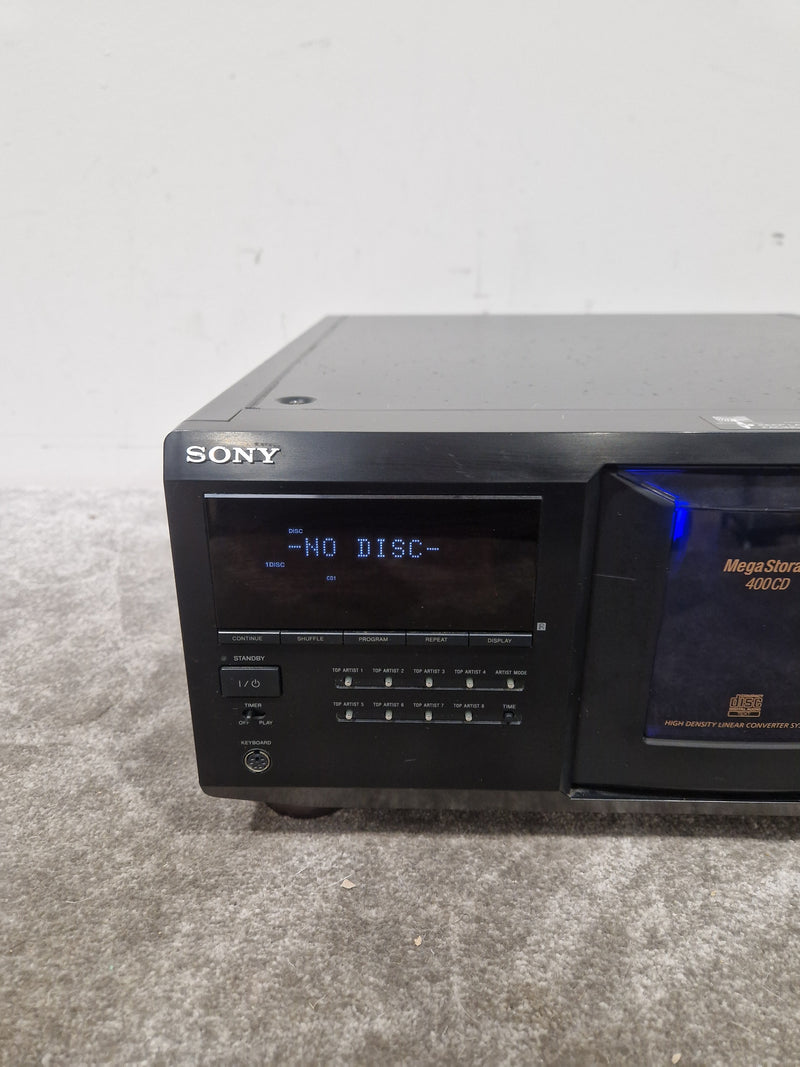 Sony CDP-CX455 CD Changer - 400-Disc Capacity - Good w/ Original Box & Power Cable & Remote - image 5